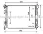 Радіатор охолодження двигуна Hyundai Accent (11-17) 1.6 CRDi AT AVA AVA COOLING HY2270 (фото 1)