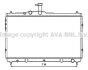 Радіатор двигуна (товщина: 16мм) HYUNDAI H-1 CARGO, H-1 TRAVEL D4CB 02.08- AVA COOLING HY2392 (фото 1)