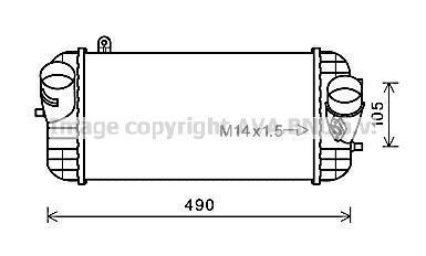 Теплообменник AVA COOLING HY4326 (фото 1)