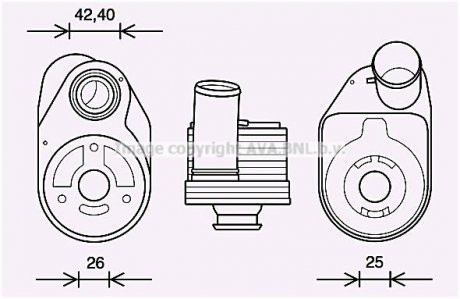 Теплообменник AVA COOLING IV3136