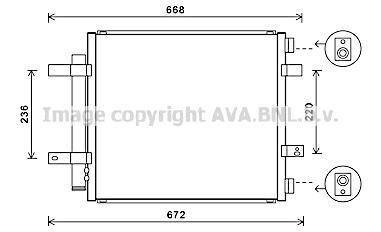 Конденсатор AVA COOLING JR5053D (фото 1)