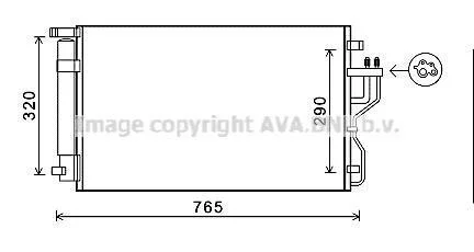 Конденсатор AVA COOLING KA5153D
