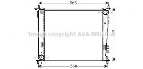 Теплообменник AVA COOLING KAA2143 (фото 1)