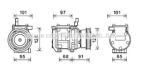 Компрессор AVA COOLING KAAK208