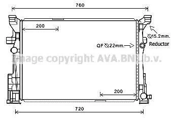 Теплообменник AVA COOLING MS2652