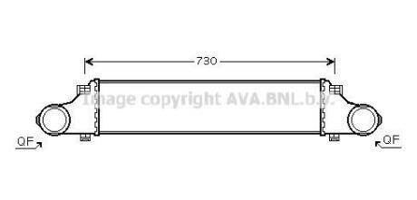 Интеркулер AVA COOLING MS4410 (фото 1)