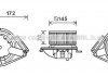 Вентилятор обігрівача салону MB Vito V638 AC- (MS8626) AVA MS8626