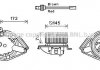 Вентилятор обігрівача салону MB Vito V638 AC+ (MS8627) AVA MS8627