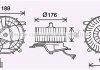 Вентилятор обігрівача салону Mercedes-Benz S-class (W220) (98-05) (MS8689) AVA