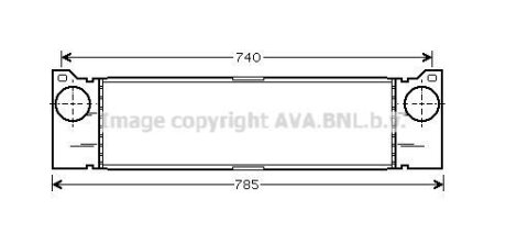 Інтеркулер AVA COOLING MSA4370