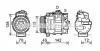 Компрессор C180 2.0 i * (W203) 00-02 (AVA) MSAK615