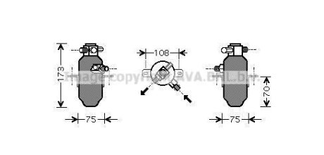 Осушувач кондиціонера AVA COOLING MSD374