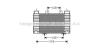 Інтеркулер FORD RANGER, MAZDA BT-50 2.5D/3.0D 05.06-12.15 AVA COOLING MZA4250 (фото 1)