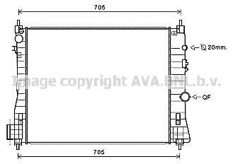 Теплообменник AVA COOLING OL2665 (фото 1)