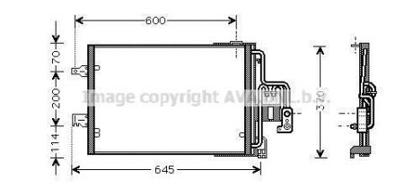 Конденсатор AVA COOLING OLA5385D (фото 1)