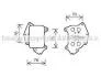 Радіатор масляний PSA Berlingo Partner 1,6HDI 05> 08> , Nemo Bipper 1,4HDI , Focus II C-max 1,6d (PE3396) AVA