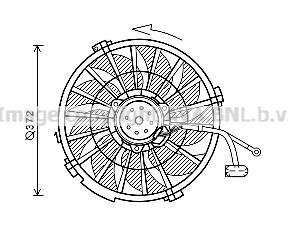 Вентилятор AVA COOLING PE7555