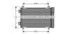 Конденсатор кондиціонера (з осушувачем) PEUGEOT 206 1.6D 05.04- AVA COOLING PEA5258D (фото 1)