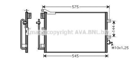 Конденсатор AVA COOLING RT5395D (фото 1)