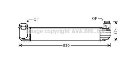 Теплообменник AVA COOLING RTA4413