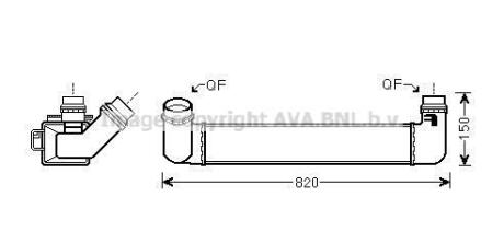 Теплообменник AVA COOLING RTA4461