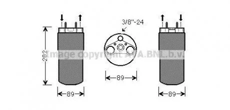 Осушувач AVA COOLING RTD555