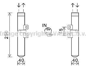 Осушувач AVA COOLING RTD557 (фото 1)