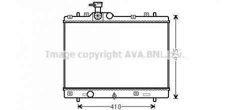 Теплообменник AVA COOLING SZ2137