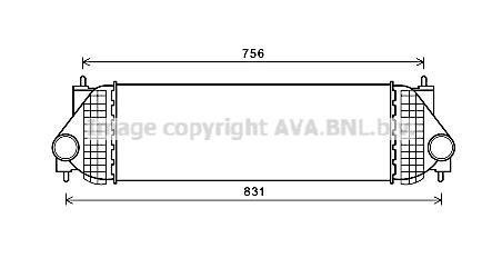 Теплообменник AVA COOLING SZA4134