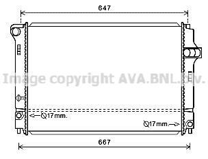 Теплообменник AVA COOLING TO2700