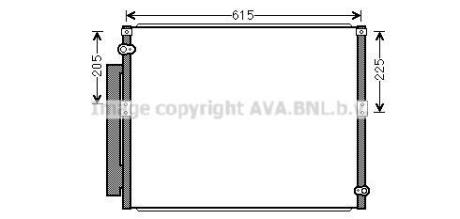 Конденсатор AVA COOLING TO5569D (фото 1)