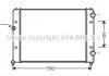 Радиатор PASSAT4 16/18/20/19D 93- AVA COOLING VNA2121 (фото 3)