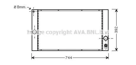 Теплообменник AVA COOLING VOA2141