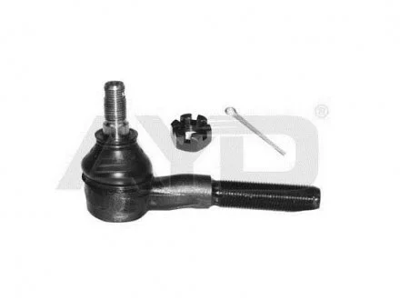 Наконечник рульовий (кон. 13.65*15.9, 110mm, M16X1,5LHT, M12X1,25) Terracan (HP), L200 (K7T, K6T, K5T) AYD 91-01057