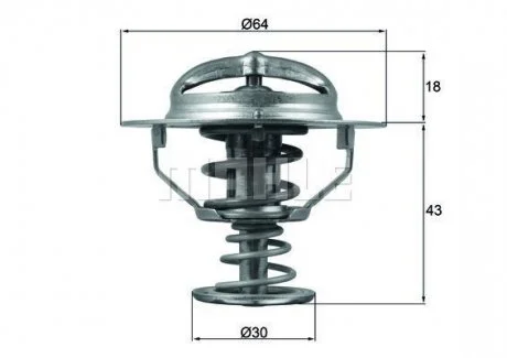 Термостат BEHR TX11482D