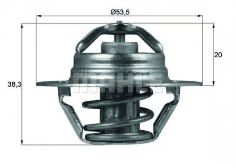 Автозапчасть BEHR TX8888D