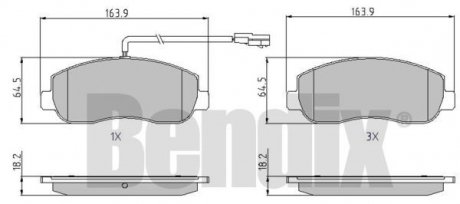 Автозапчастина Bendix 510864