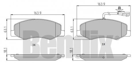 Автозапчастина Bendix 510865