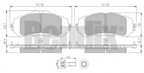 Автозапчастина Bendix 511173