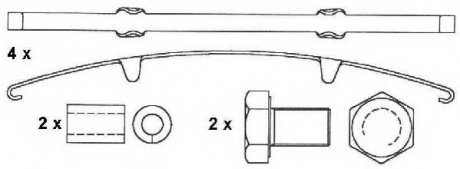 Комплект тормозных колодок, дисковый тормоз BERAL 2915630004145674 (фото 1)