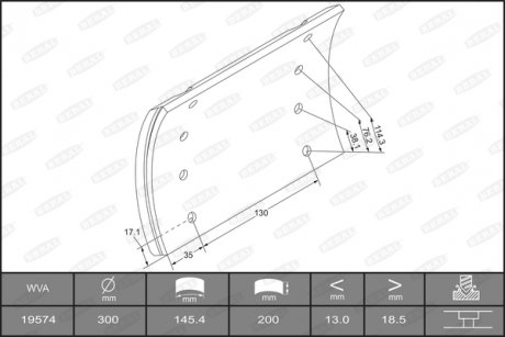 Автозапчастина BERAL KBL1957401517