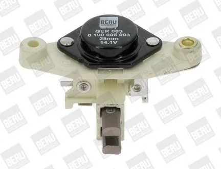 Регулятор напруги (14V) IVECO DAILY I, DAILY II, MERCEDES SPRINTER 4-T (B904), ALFA ROMEO AR 8, AUDI 100 C3, 100 C4, 200 C3, 80 B2, 80 B3, 80 B4, 90 B2, 90 B3, CABRIOLET B3, COUPE B2 0.8-5.0 09.72- BERU GER003