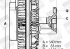Віскомуфта вентилятора охолодження BERU LK046 (фото 2)