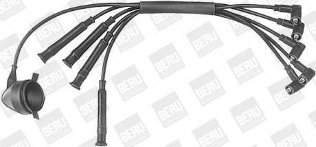 Высоковольтные провода (набор) BERU ZE575 (фото 1)