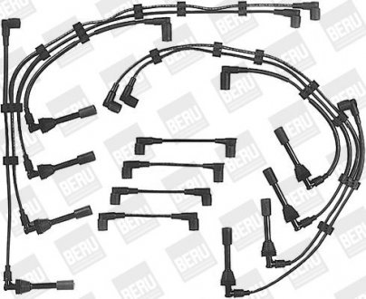 Дроти запалення, набір BERU ZEF586