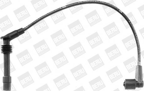 Высоковольтные кабели, комплект BERU ZEF725