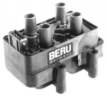 Котушка запалювання_CITROEN Xantia+Xsara/PEUGEOT 306+406+605+806 1.4-2.0i 95-Зі слідами установки! BERU ZS232