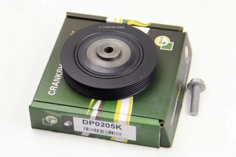 Фото 1 - шків колінвалу 1.9D Kangoo 97-/Clio 91-05/Megane 96-03 (+болт) BGA DP0205K Шків колінвалу 1.9D Kangoo 97-/Clio 91-05/Megane 96-03 (+болт) BGA DP0205K (фото 1)