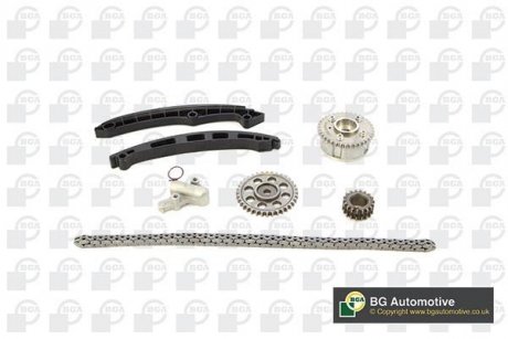 Комплект цепи ГРМ A1/A3/Fabia/Octavia/Roomster/Caddy/Golf/Polo 1.4TSI (+VVT) 07- BGA TC0105VFK (фото 1)