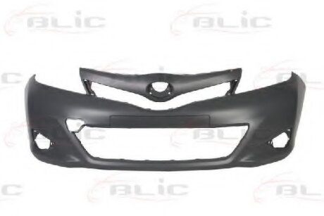 Бампер (передн, не грунтований, під фарбування) TOYOTA YARIS XP130 12.10-07.14 BLIC 5510008156900P